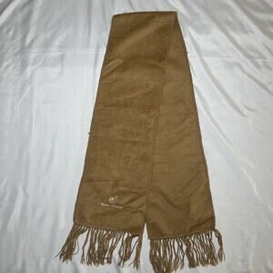 100% Alpaca Camargo Hair Peru Peruvian Mocha Brown 66" x 9.5" 4.5" Fringe Soft